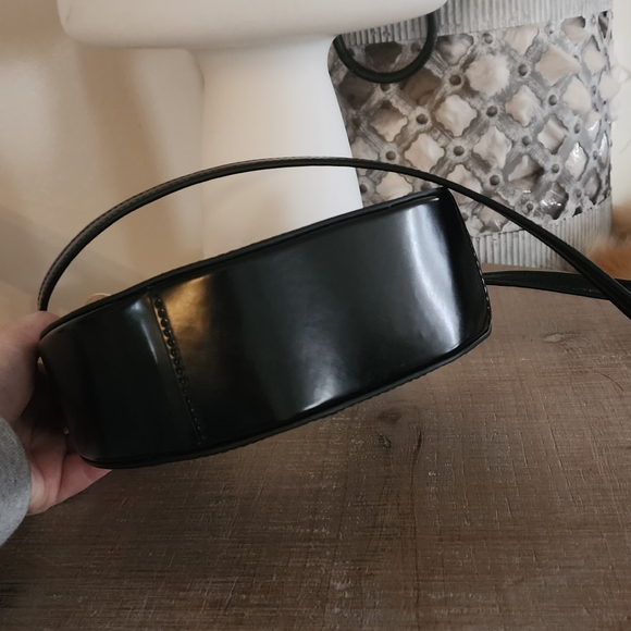 Staud Mini Moon Bag (Black) - Picture 10 of 12